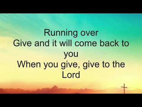 Give to the Lord - Ron Kenoly