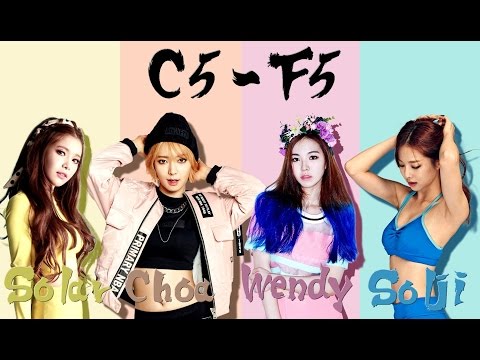 Solar (MAMAMOO) VS Choa (AOA) VS Wendy (Red Velvet) VS Solji (EXID) - Vocal Battle (C5 - F5 )