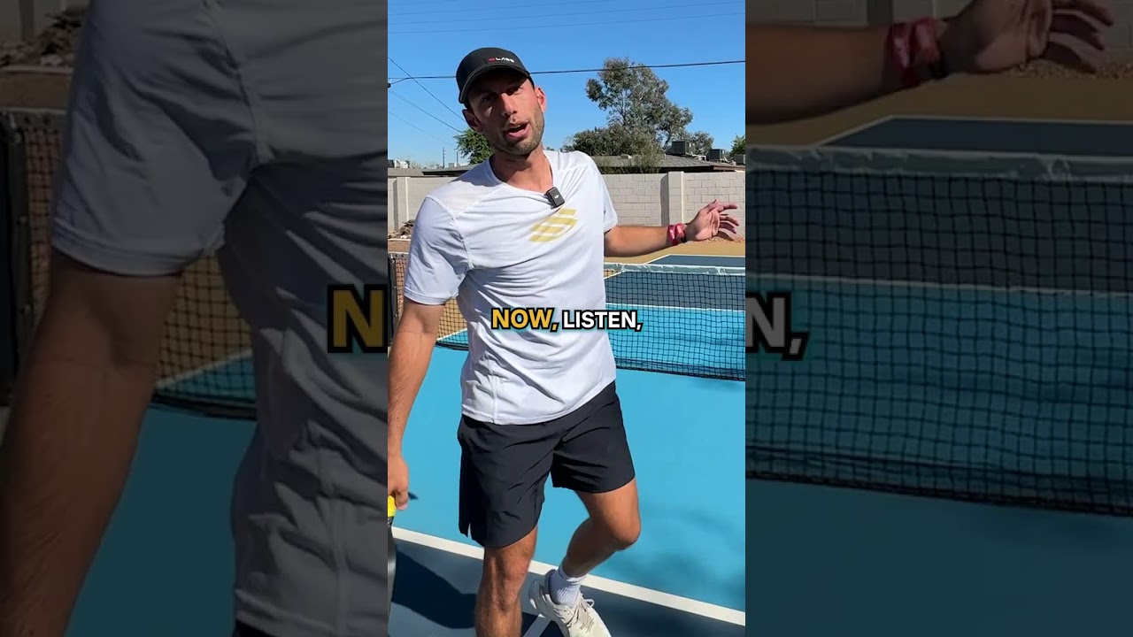 Advanced tip #13 - If you want a really fun pickleball shot that will surprise your opponent try thi