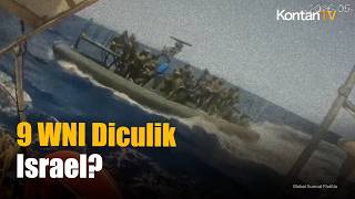 Israel Cegat Armada Kemanusiaan Gaza, 9 WNI Diculik di Laut Mediterania!