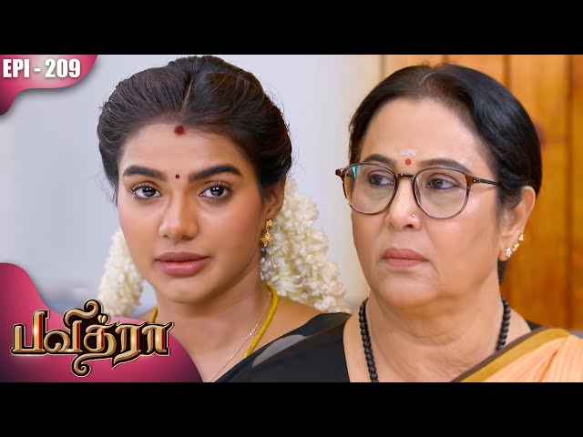 பவித்ரா | Pavithra | Episode - 209 | Kalaignar TV