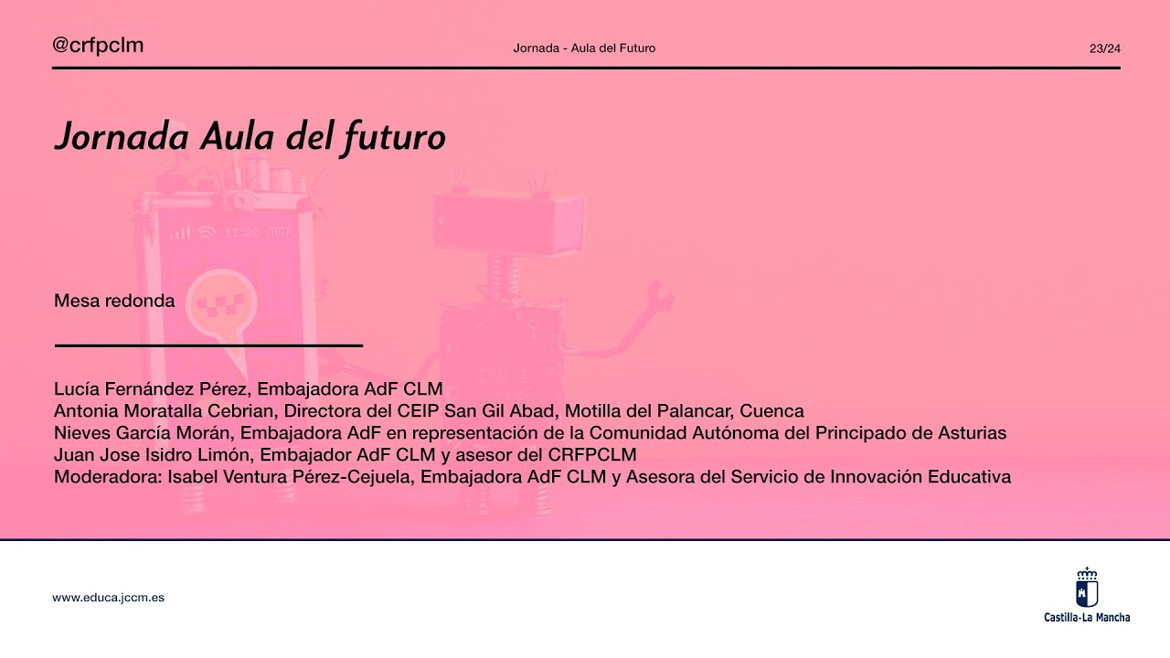 #Jornadas_crfpclm: Aula del futuro 2023 - Mesa Redonda