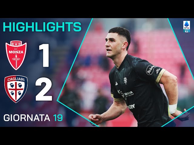 MONZA-CAGLIARI 1-2 | HIGHLIGHTS | 19ª GIORNATA | SERIE A ENILIVE 2024/25