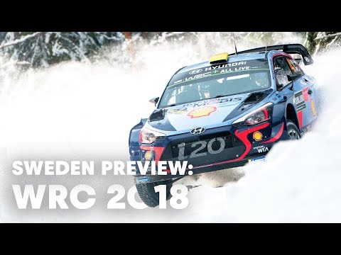 Snow, Ice and Jumps: preview the Swedish Winter Wonderland. | WRC 2018