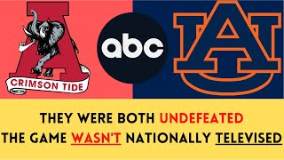 The BIGGEST BROADCASTING CONTROVERSY in Iron Bowl HISTORY