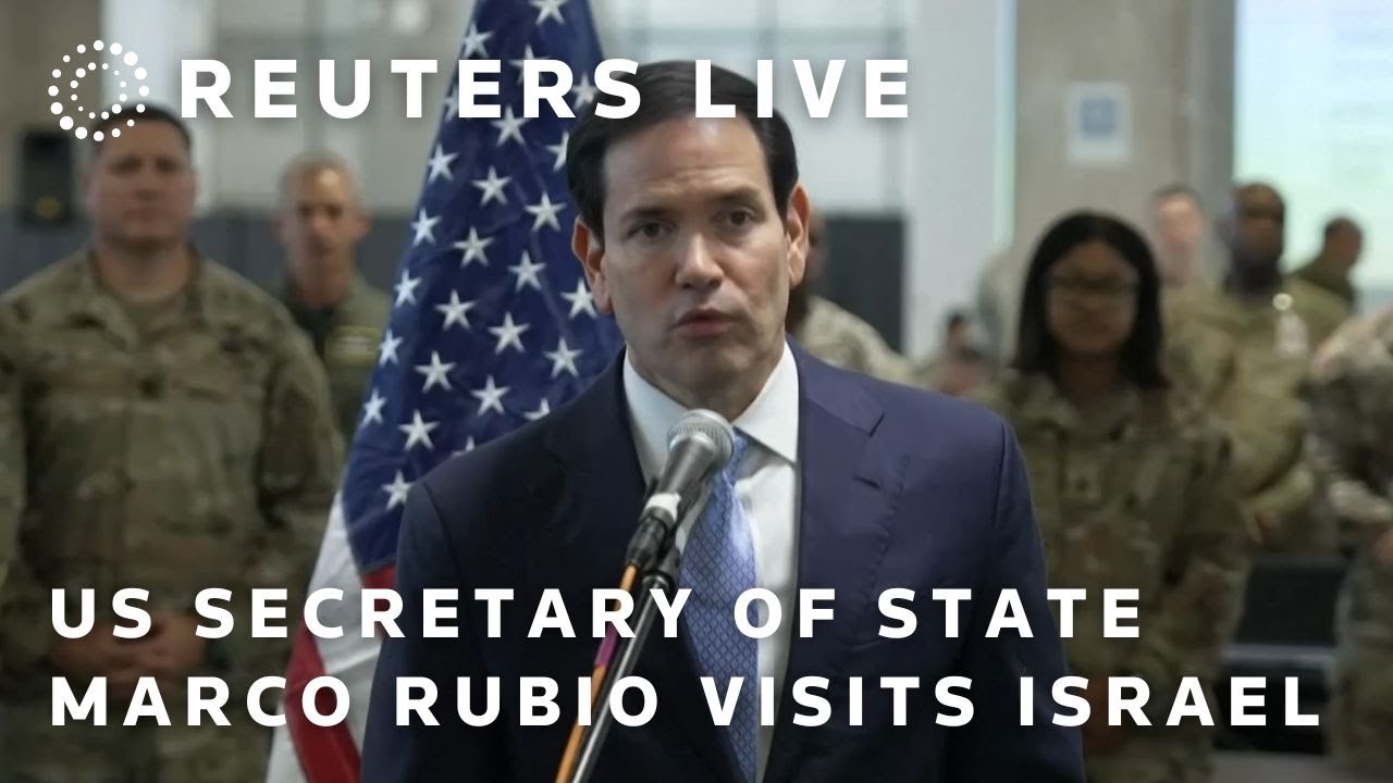 LIVE: U.S. Secretary of State Marco Rubio visits Israel