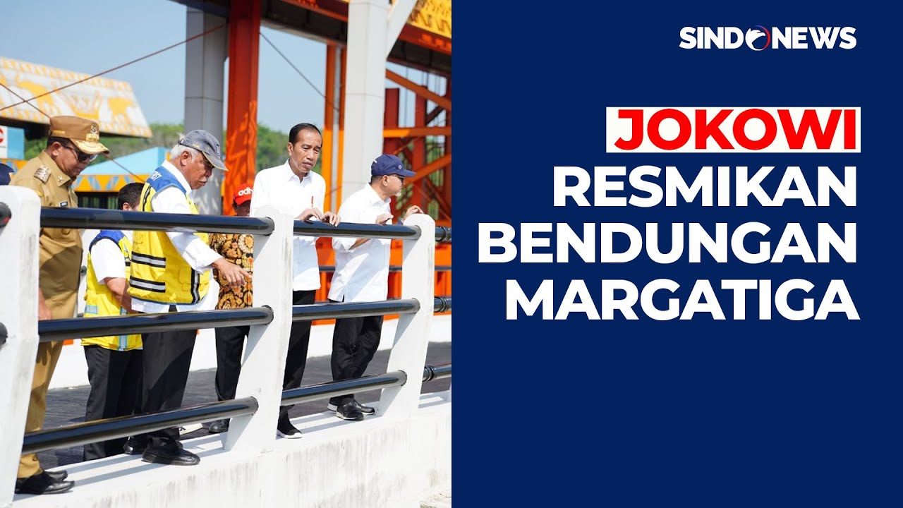 Presiden Jokowi Resmikan Bendungan Margatiga di Lampung Timur - Sindo Malam 26/08