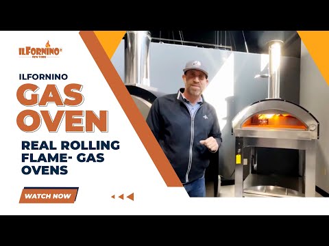 ilFornino Gas Ovens- Real Rolling Flame - Gas Ovens