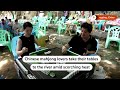Chinese mahjong players take game to river amid scorching heat | REUTERS  - 00:32 min - News - Video