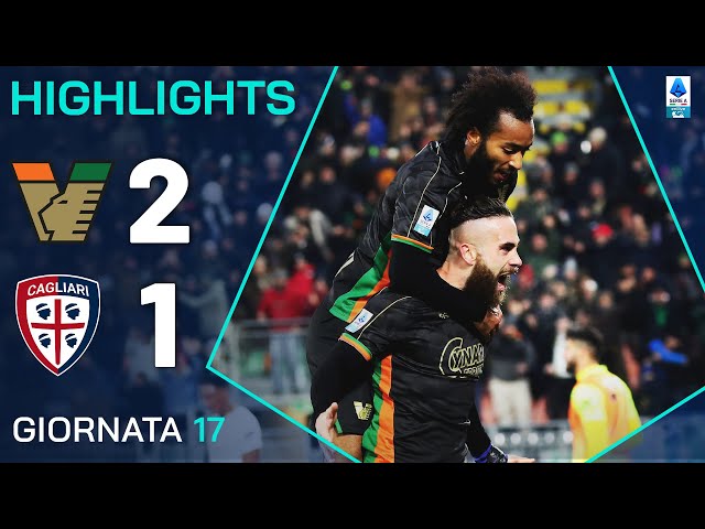 VENEZIA-CAGLIARI 2-1 | HIGHLIGHTS | 17ª GIORNATA | SERIE A ENILIVE 2024/25