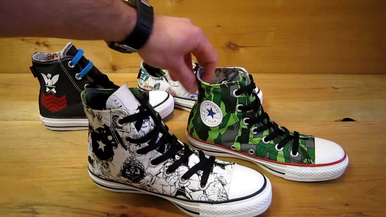 Gorillaz Converse Collection - YouTube