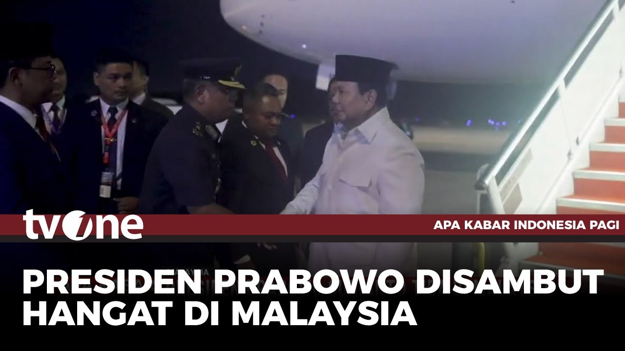 Prabowo Tiba di Malaysia untuk Hadiri KTT ASEAN | tvOne