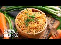 సరికొత్త వెరైటీ తీరులో సేమియా ఫ్రైడ్ రైస్ | Instant Semiya Fried Rice Recipe | @VismaiFood