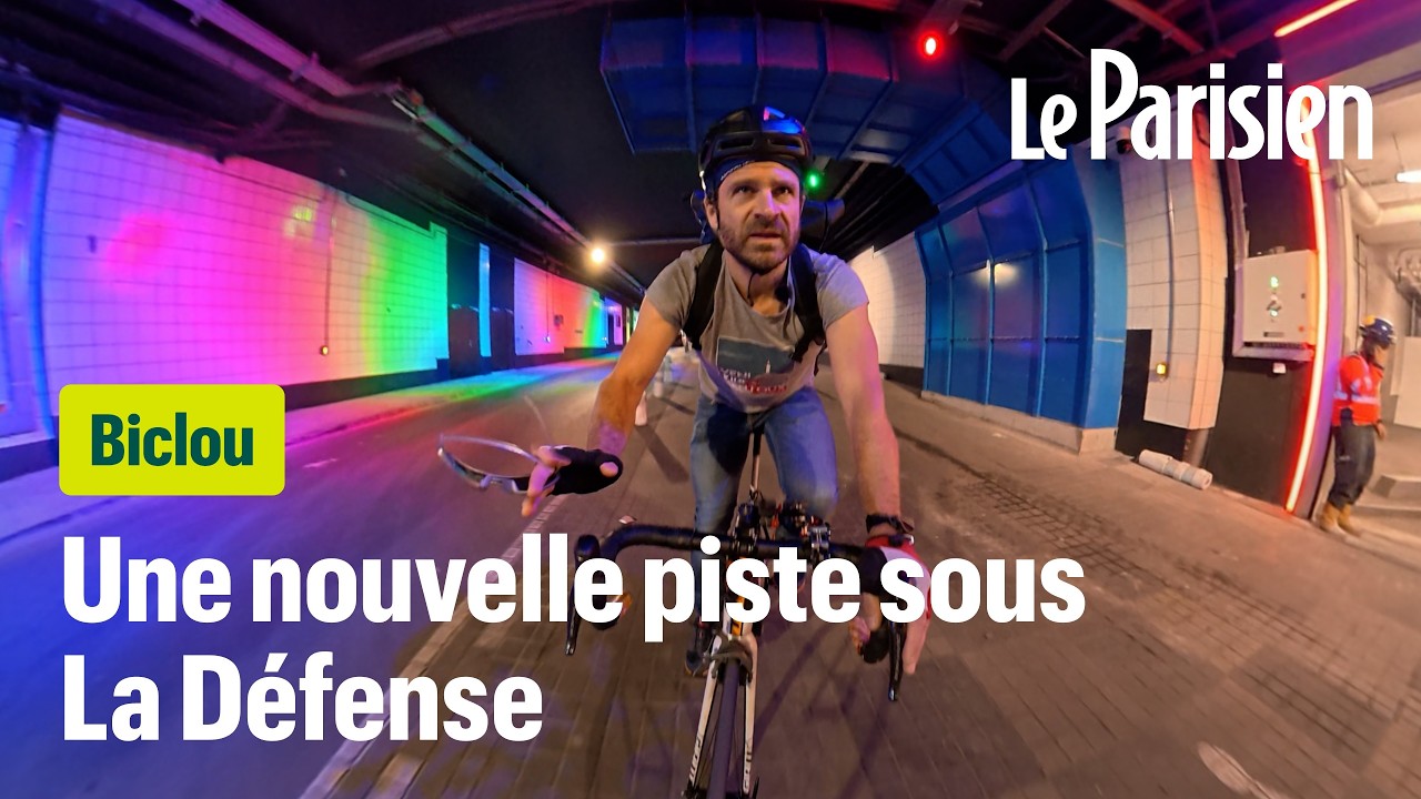 De Poissy à Paris à vélo sur la ligne 5 du VIF, l'enfer de la Défense.