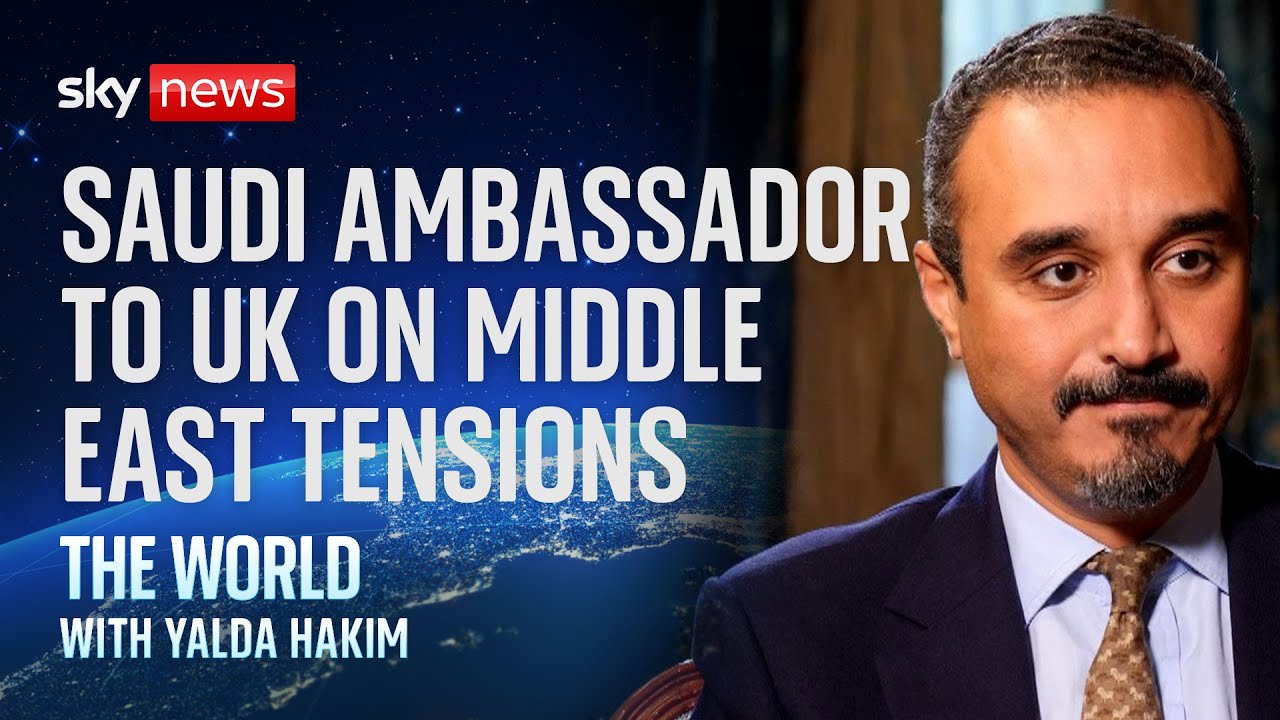 Saudi ambassador to UK talks to Sky News about Hezbollah pager attack, Middle East tensions & Gaza