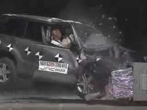 Видео краш-теста Suzuki Grand Vitara (Escudo) 5 дверей 2005 - 2007
