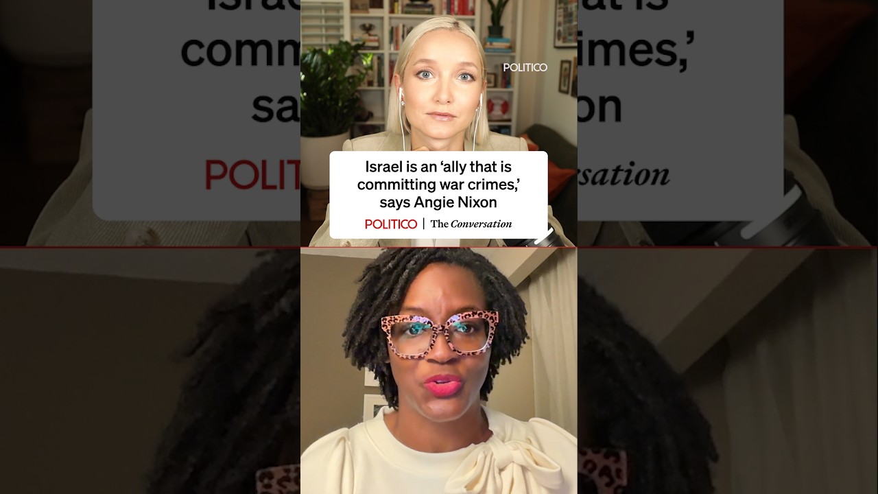 Israel is an 'ally that is committing war crimes,' says Angie Nixon