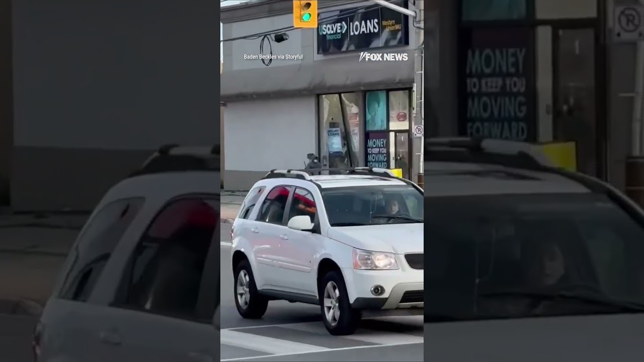 WATCH: Brazen robbers smashed into a payday lender in the middle of the day #shorts #us #new #crime