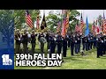 Families gather for 39th annual Fallen Heroes Day