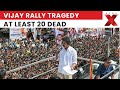 Tamil Nadu stampede | At least 20 dead in stampede at Vijay’s TVK rally in Karur, Tamil Nadu