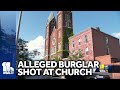 Burglary and shooting at Baltimore church