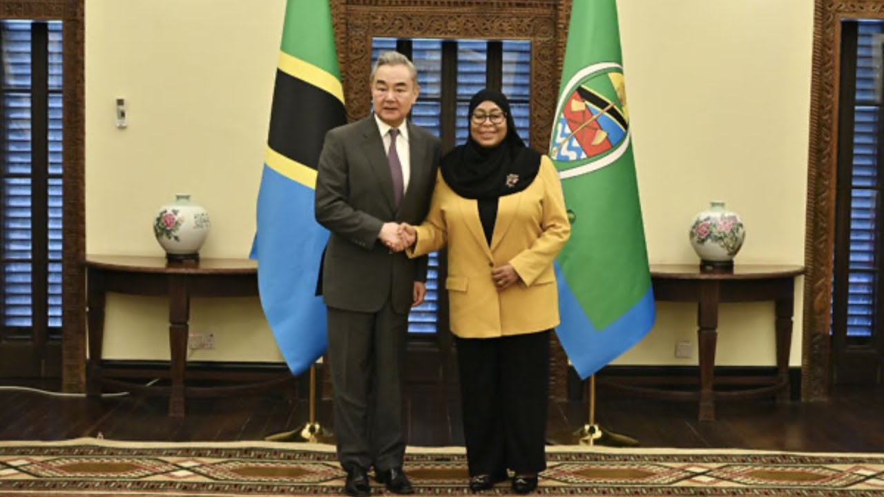 La présidente tanzanienne rencontre le ministre chinois des Affaires étrangères