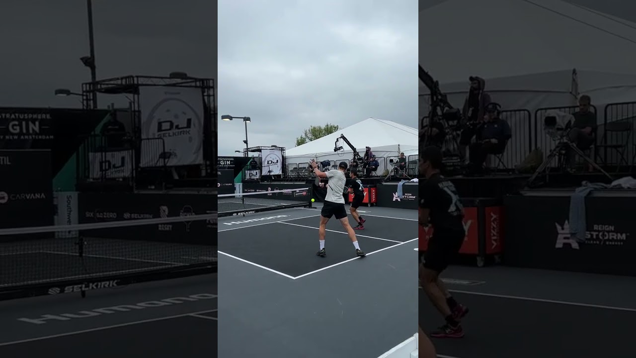 Fast hands, fast feet 🙌 #pickleball #athlete #sports #explore #shorts