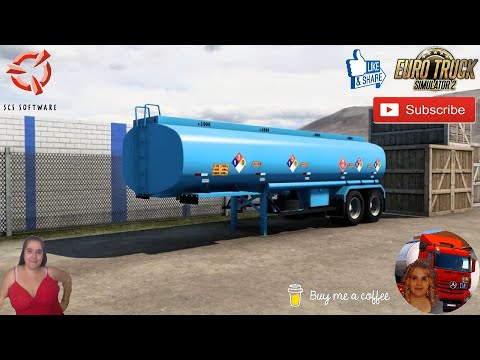 Trailer Cisterna de Combustible [ETS2] v1.47