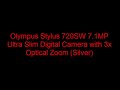 Olympus Stylus 720SW 7 1MP Ultra Slim Digital Camera with 3x Optical Zoom