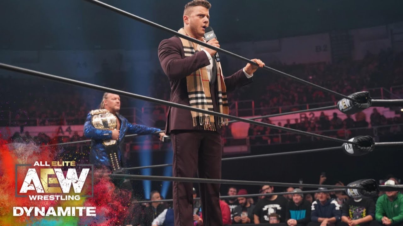 DDP Presented MJF With The AEW Diamond Ring On Dynamite - Wrestling Inc.