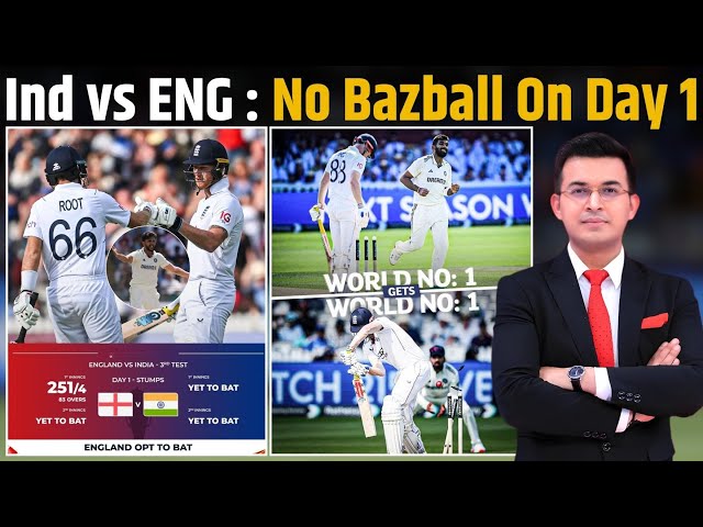 IND vs ENG : Root unbeaten at 99 as England close Day 1 at 251/4 !