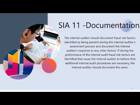 Sia 11   Consideration Of Fraud In Internal Audit