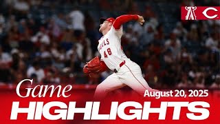 Reds vs. Angels Game Highlights (8/20/25) | MLB Highlights