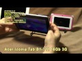 Планшет Acer B1 711 тестирование в 3D играх