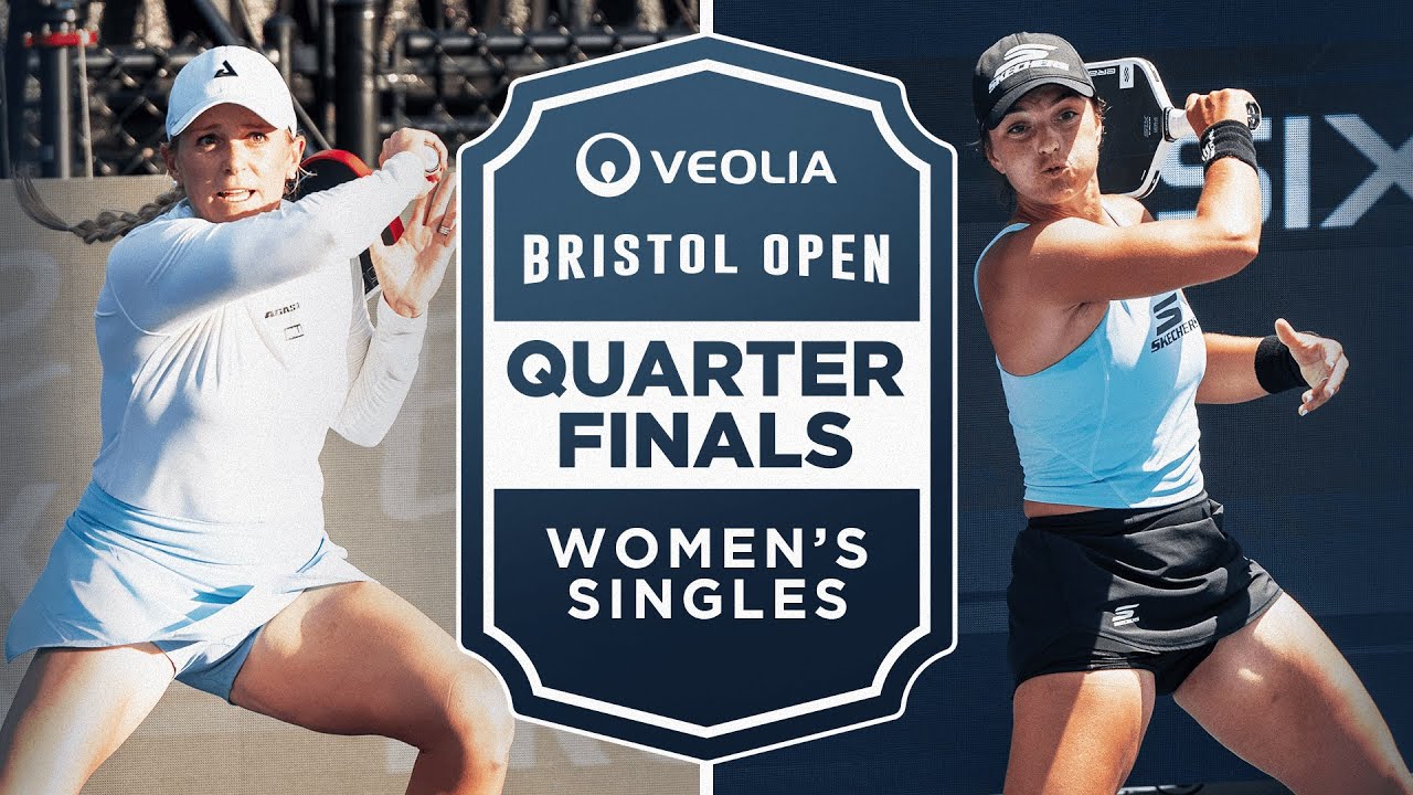 Brooke Buckner v Catherine Parenteau at the Veolia Bristol Open