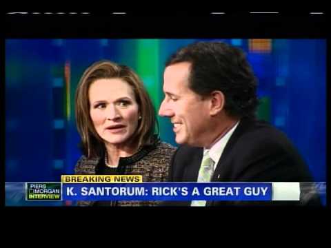 Rick & Karen Santorum on Piers Morgan