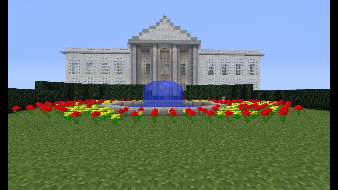 white-house-in-minecraft-epic-minecraft-creations-youtube