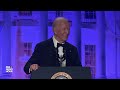 WATCH: Biden delivers remarks at 2024 White House Correspondents Dinner  - 10:24 min - News - Video