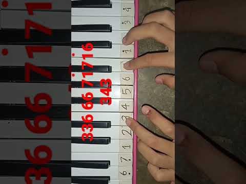 not lagu ajojing#pianika#semogabermanfaat