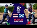 Thailand v Scotland | Match Highlights | Women’s T20WC Qualifier 2024