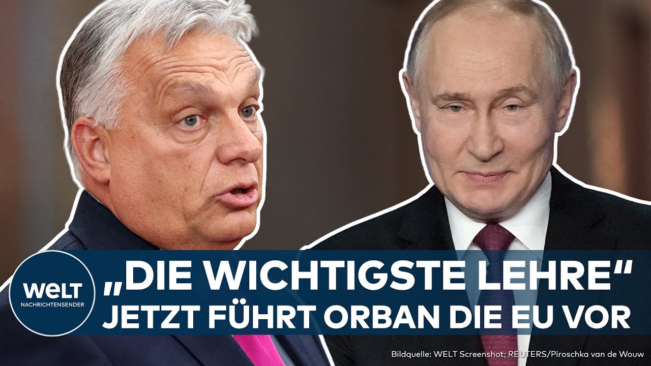UNGARN: Orban jubelt! Riesengeschenk von Trump! Jetzt führt der Putin-Kumpel genüsslich die EU vor