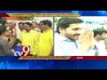 TDP activists purify places visited by Jagan in Vizag