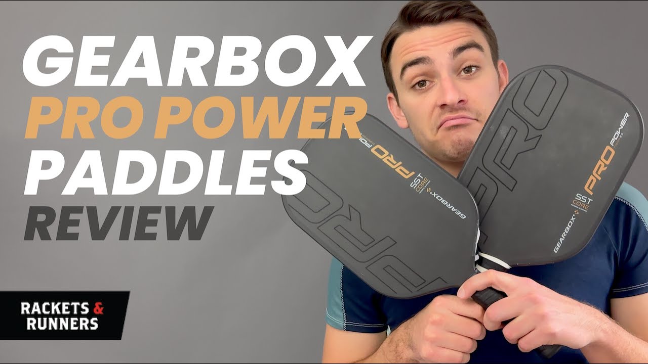 Just WOW amounts of Power!! Gearbox Pro Power Paddles Review | Rackets & Runnners