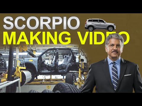 Anand Mahindra shares ScorpioN making video