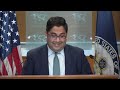 LIVE: U.S. State Department press briefing  - 52:15 min - News - Video
