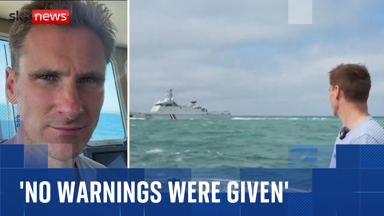 Chris Philp accuses French warship of 'intimidation' after 'live rounds' fired