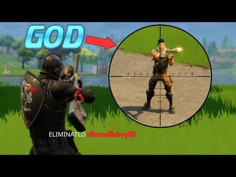 FORTNITE SNIPING GOD..