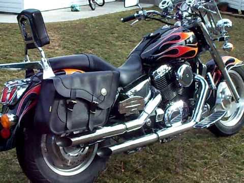 How to attach saddlebags to a honda shadow #6