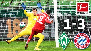 Lewandowski Keep Scoring | SV Werder Bremen — FC Bayern München | 1-3 | Highlights | Matchday 25