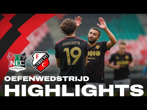 NEC - FC Utrecht (Oefenduel) | HIGHLIGHTS